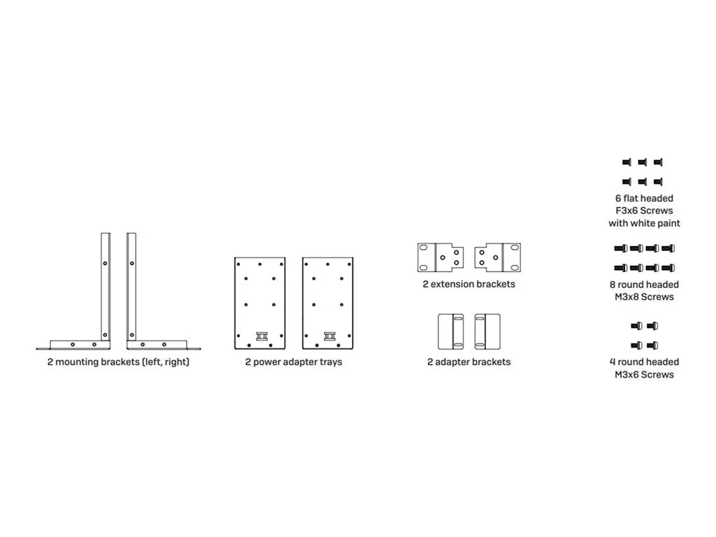 Sophos - Network device mounting kit - rack mountable MKAHD300ZZPCNP
