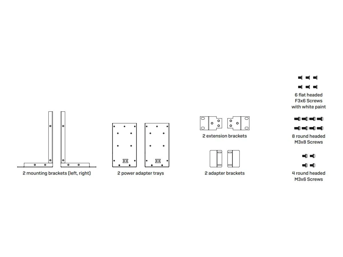 Sophos - Network device mounting kit - rack mountable MKAHD300ZZPCNP