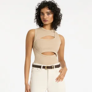 Status Anxiety Over And Over Belt Choc/Gold