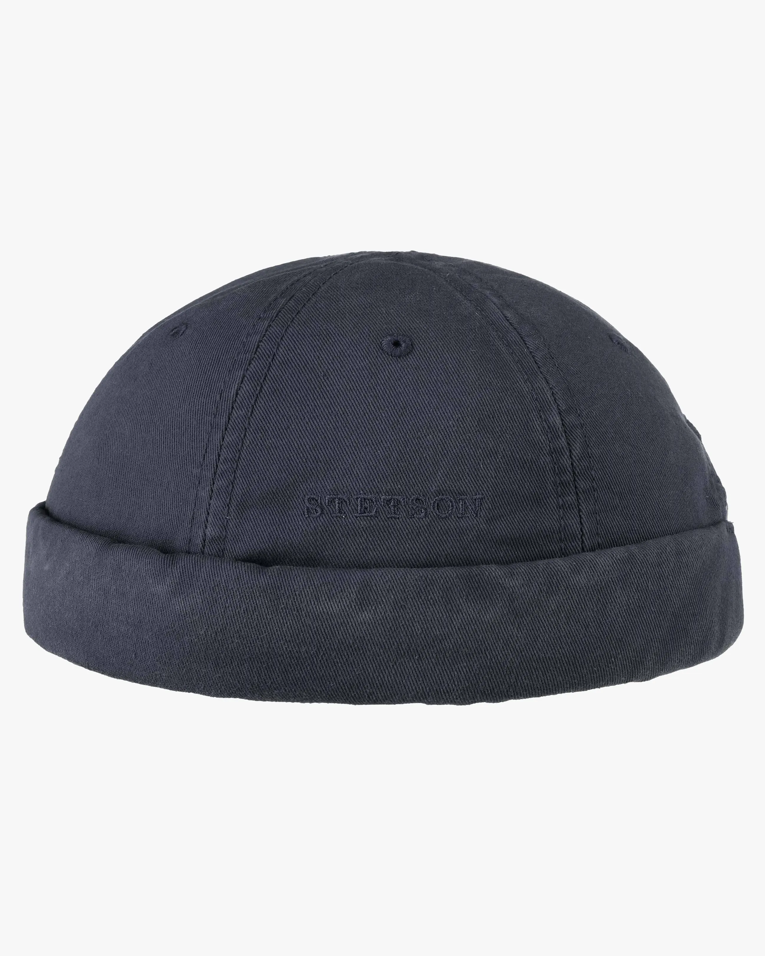 Stetson Cotton Docker Cap - Navy