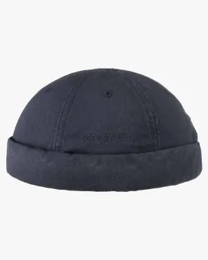 Stetson Cotton Docker Cap - Navy