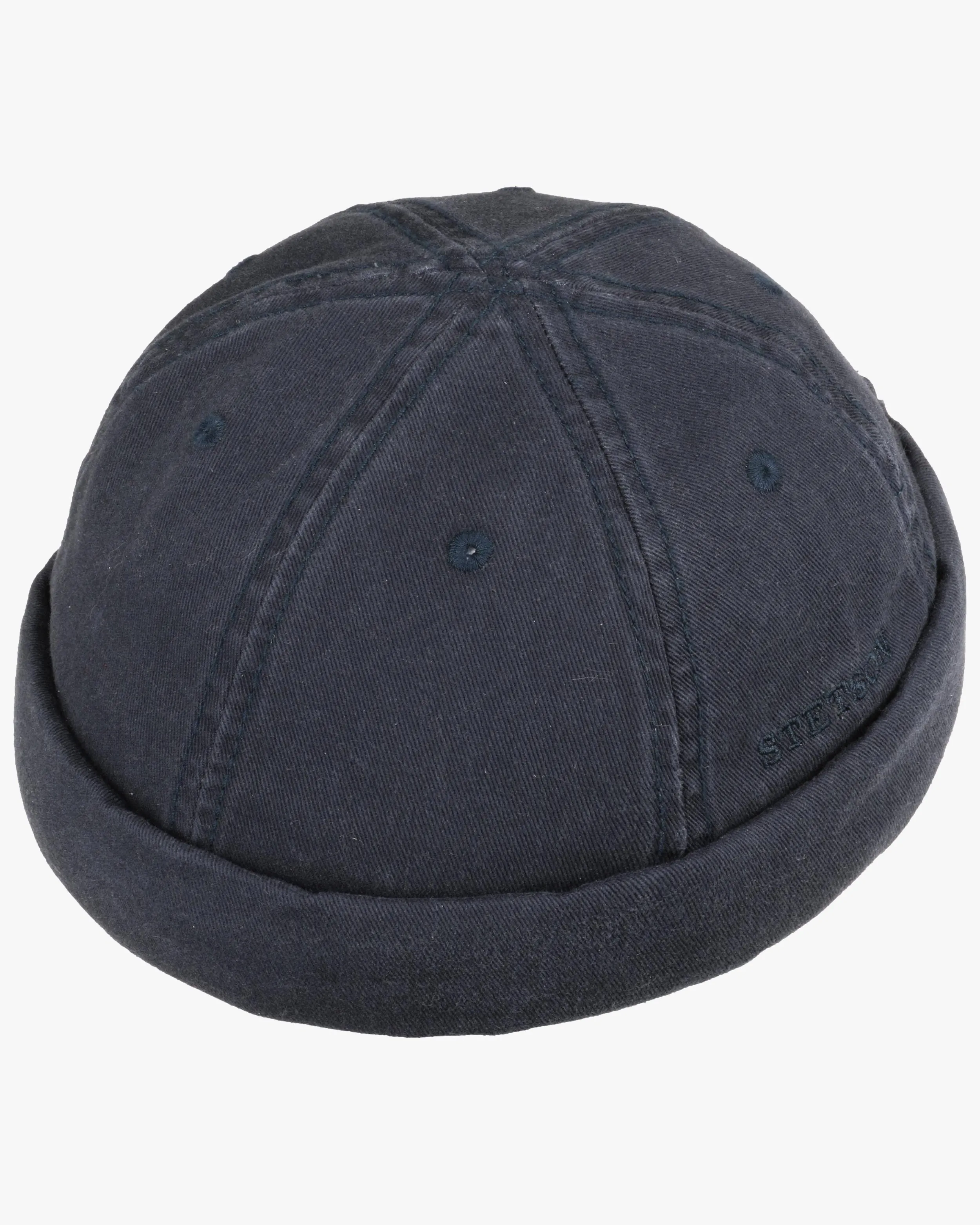 Stetson Cotton Docker Cap - Navy