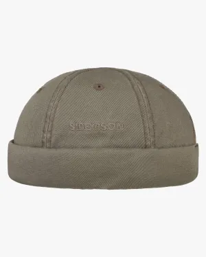 Stetson Cotton Docker Cap - Olive