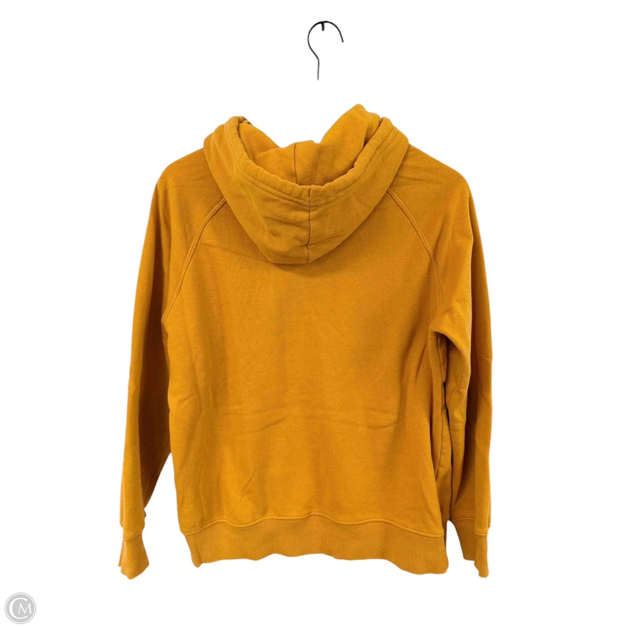 Sweatshirt Hoodie By The North Face In Yellow, Size: M