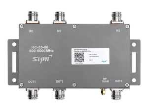 Sym - Signal combiner - hybrid matrix, with built-in monitoring port HC-33-60