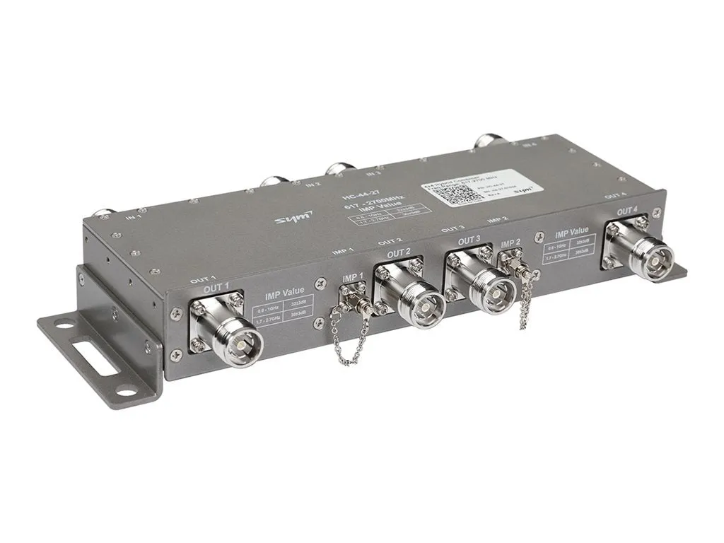 Sym - Signal combiner - hybrid matrix, with built-in monitoring port HC-44-60