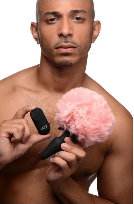 Tailz Vibrating Anal Plug & 3 Tails With Remote Control