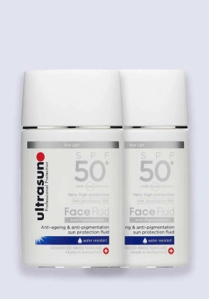 Ultrasun Face Anti Pigmentation Face Fluid SPF 50  40ml - 2 Pack Saver