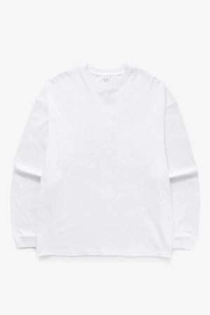 United Athle - 5509 6oz Open End Long Sleeve T-Shirt - White