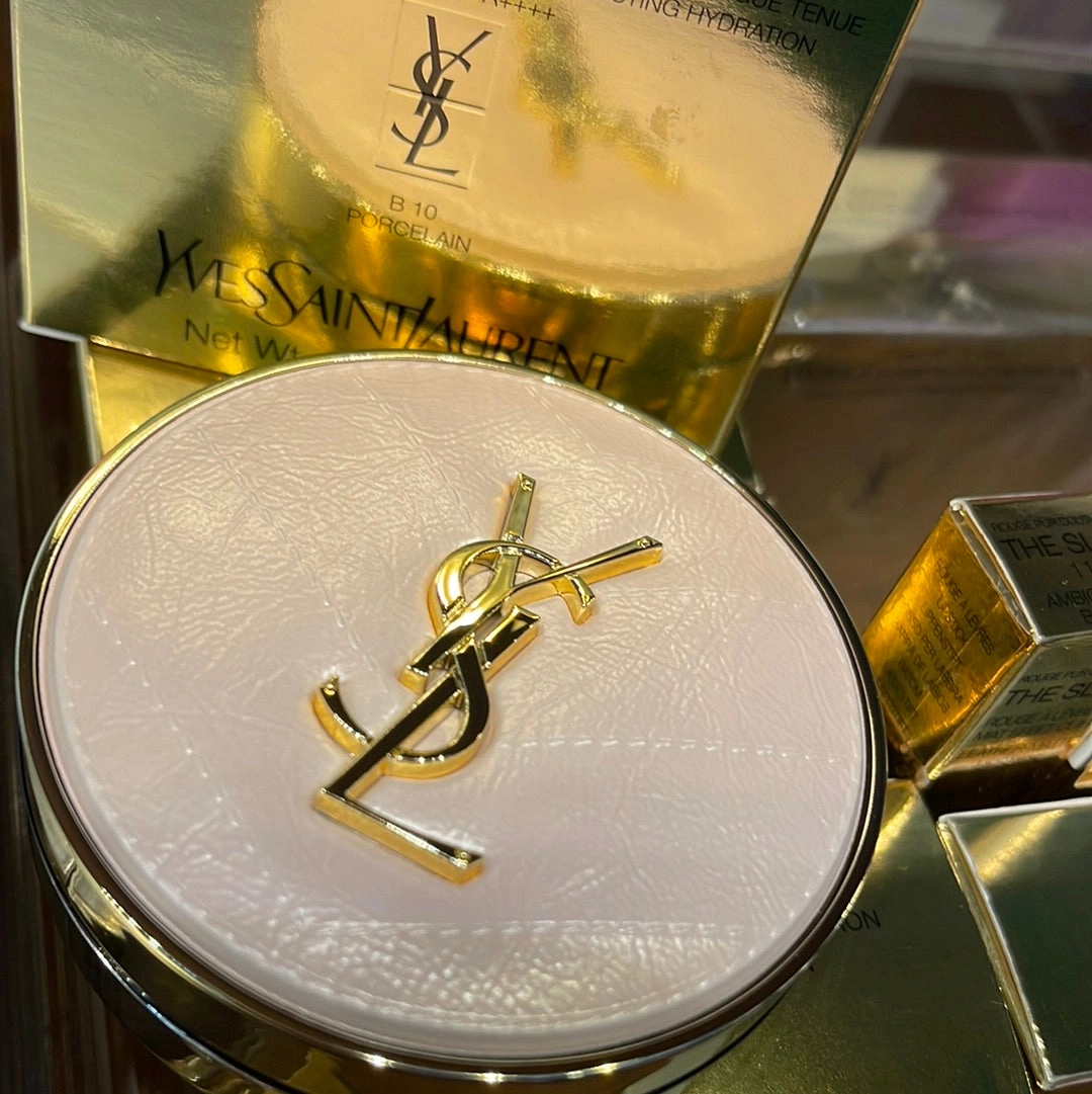 YSL Touché Eclat Glow-Pact Cushion High Cover Mesh Foundation