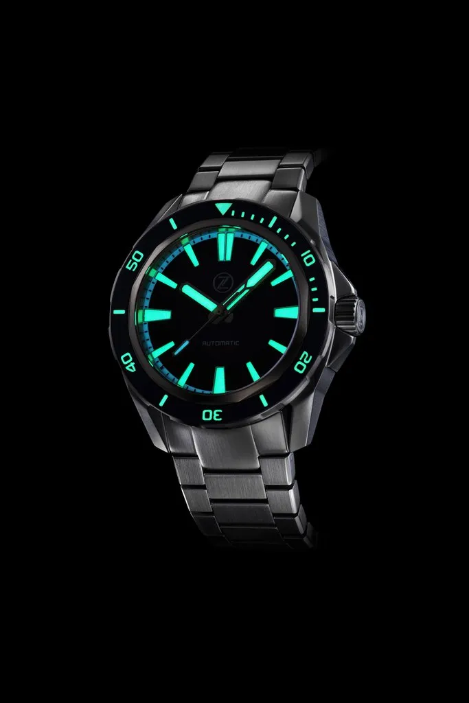 Zelos Swordfish Steel Black Sand V2 NH35