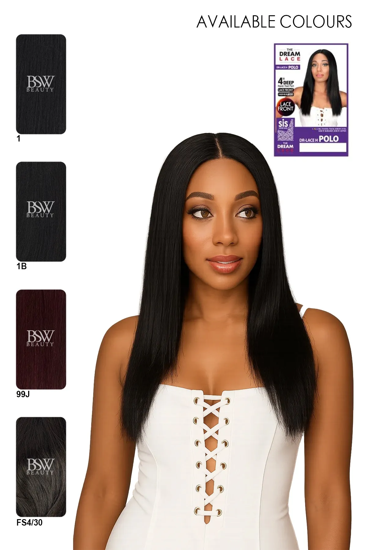 ZURY SIS THE DREAM LACE FRONT WIG DR-LACE H - POLO